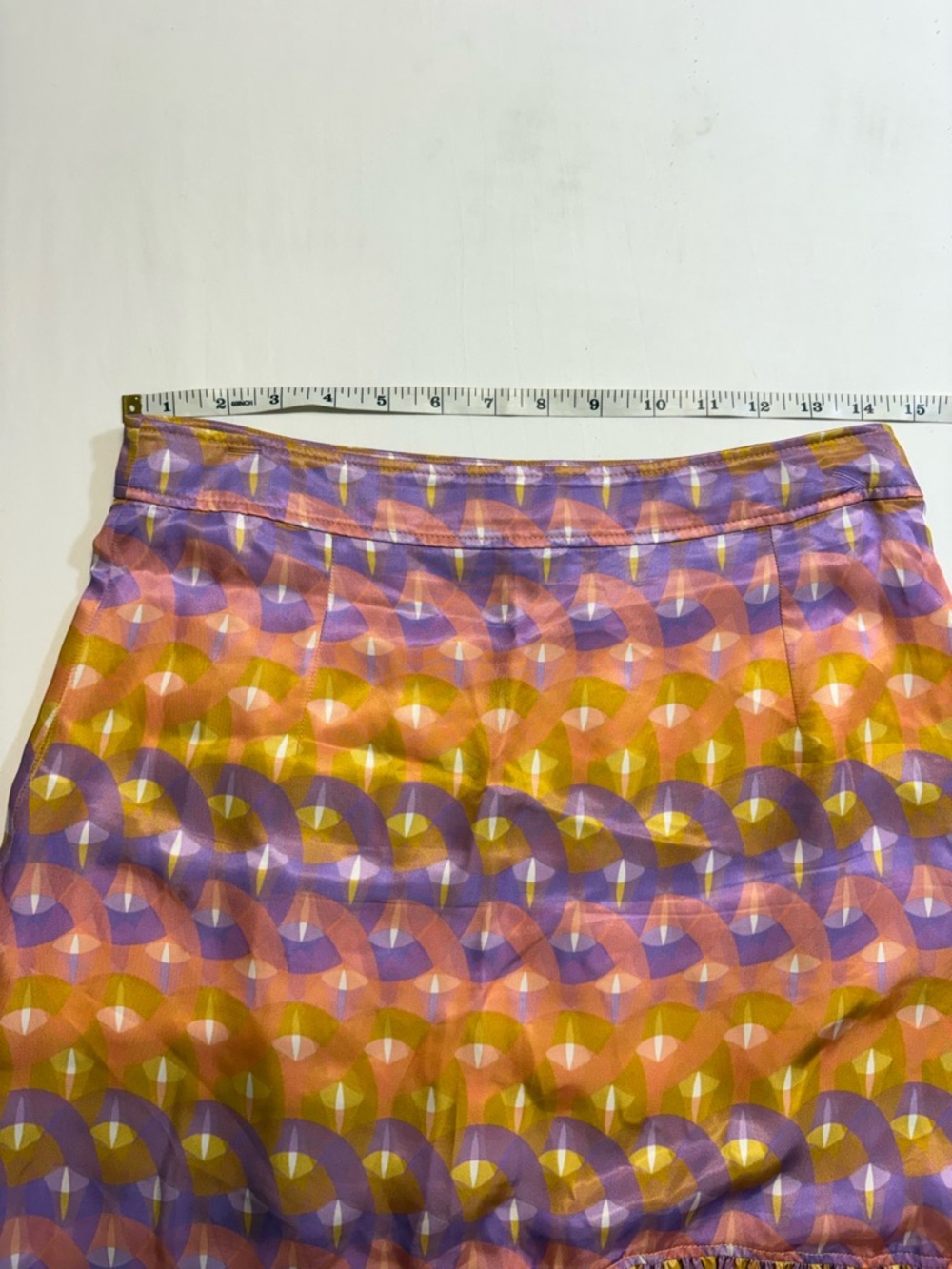 SANDRO
Printed satin-twill midi skirt - Picture 7 of 11